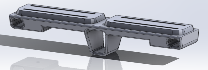 Design of track feet