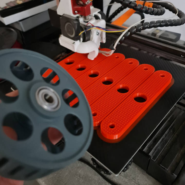 3d printing parts for the robot tank