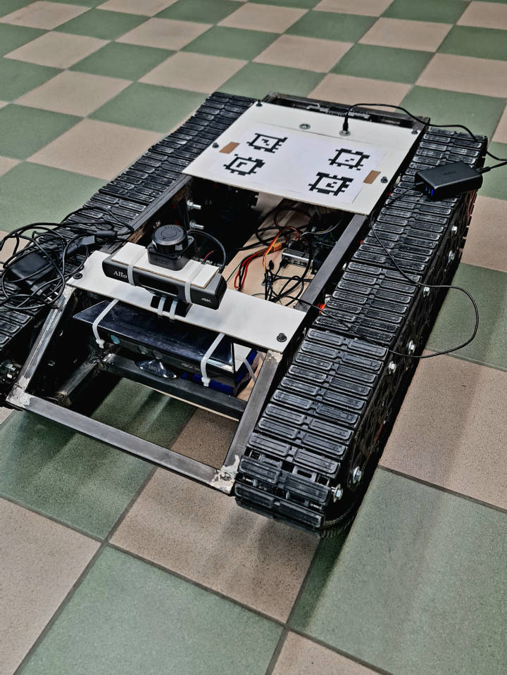 Finalized robot tank