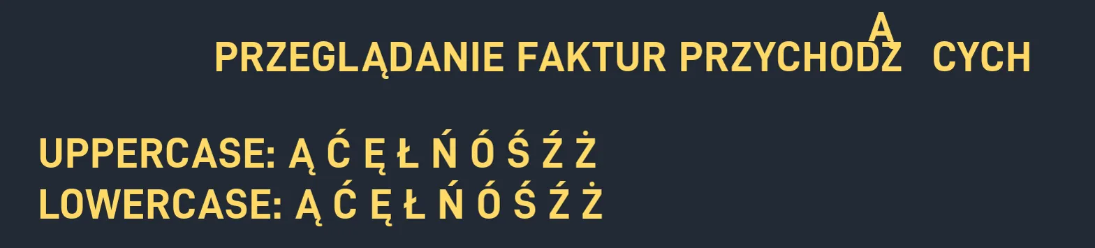 A cursed A that floats above everything else