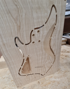Back Side of guitar