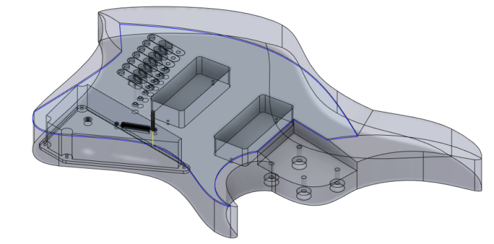 2d Chamfer only seemed to want to hit the center flat face no matter what I selected