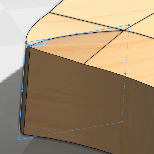 The line is mostly horizontal, but we want to angle it downwards