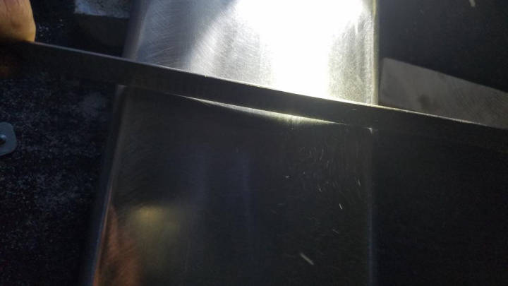 Steel isn't very flat