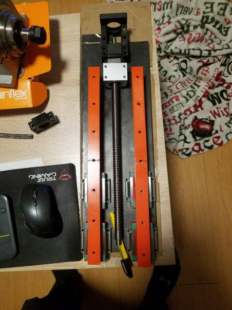 3d printed spacers for Z axis