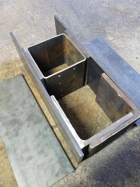 laying out pieces for Z axis