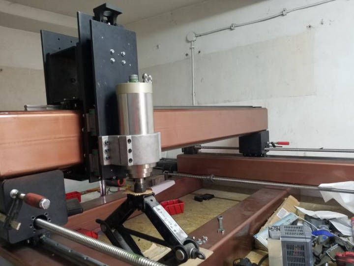 Mechanical assembly almost done