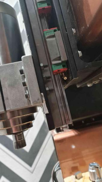 Assembled with steel replacement spacers